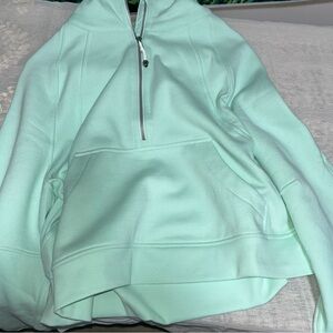 Lululemon Athletica Light Green Hoodie Dress